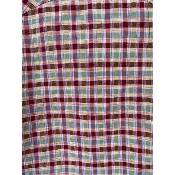 Panhandle Slim Ladies Plaid Pearl Button Western Shirt Yellowstone Size XL Pearl - Picture 9 of 10